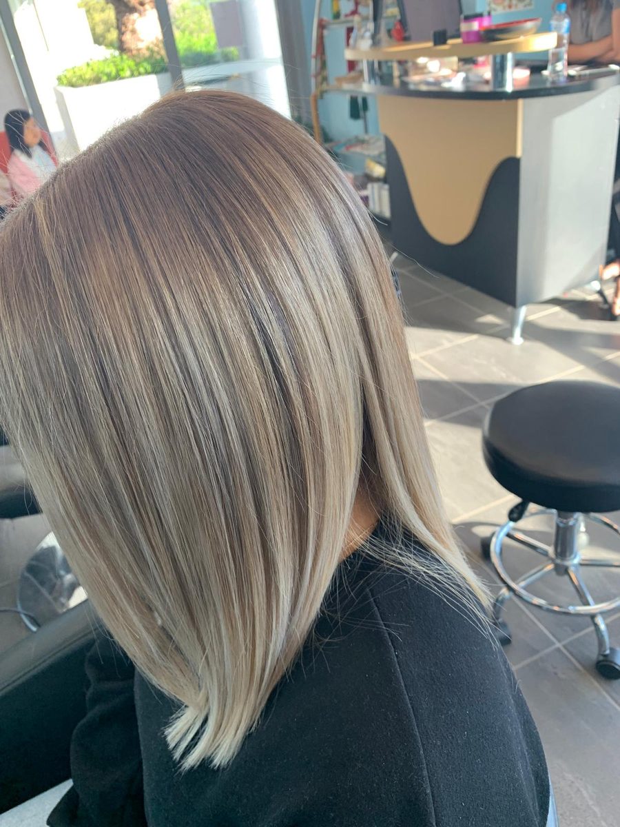 Cut, tone and finish created at Lahana Hair and Beauty